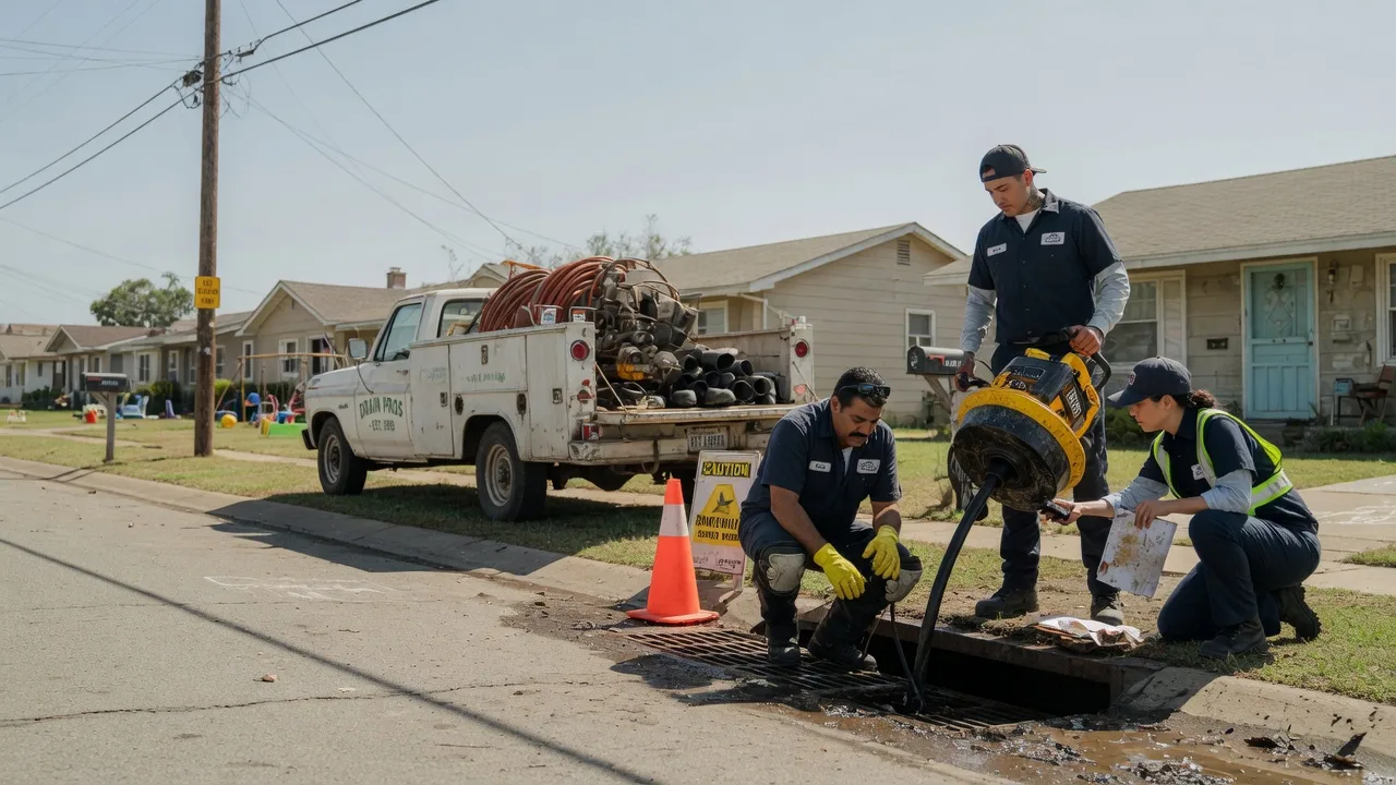 Drain Cleaning in Sterling City, TX near me